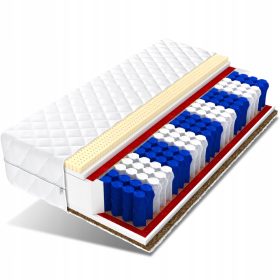    Schlafen Sie gesund Syrius-Matratze, mittelfest, 160 x 80 x 17 cm