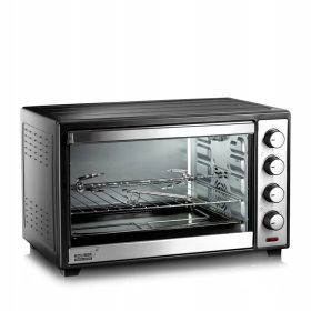  Koliber Supermax X-3000-W Minibackofen 48 l schwarz