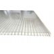 zhengshirui Polycarbonat-Mehrstegplatten 2 m x 105 cm x 4 mm