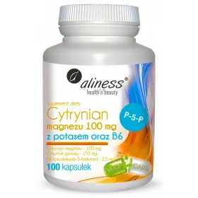   Magnesiumcitrat, Kaliumcitrat & Vitamin B6 Kapseln - Für Ihre Gesundheit