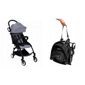  Kids Zone Kinderwagen, grau
