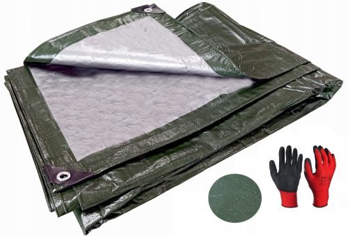 Dicke, wasserdichte und frostbeständige Planen Plane 130 g/m² 10 x 6 m