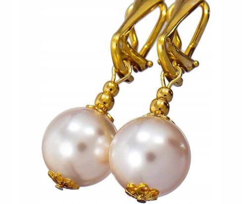  KRISTALLE CLIPS CREME PERLEN GOLD SILBER ARANDE