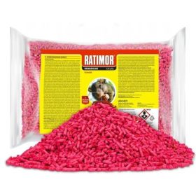   STARKES GRANULAT FÜR MÄUSE RATTENGIFT DDD 1KG RATIMOR BROMADIOLONE