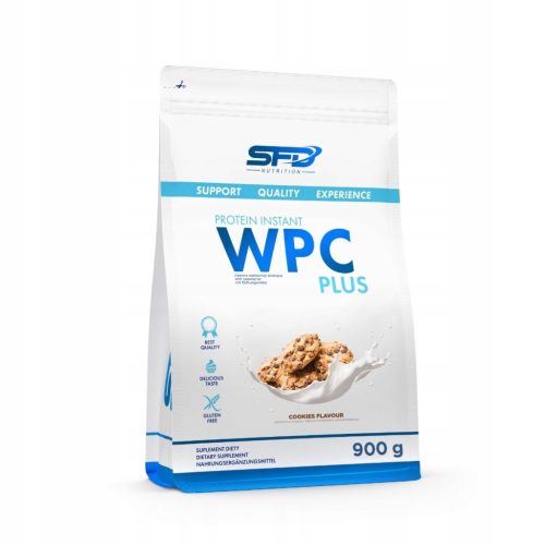  Proteinergänzung, Proteinkonzentrat – WPC SFD-Pulver, 900 g, Keksgeschmack