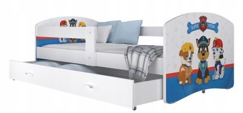 Eurotel Luki Bett 80 x 160 cm weiß
