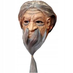  Gesichtsmaske Party Tino PM010 Latex-Assistent mehrfarbig