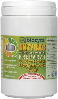Biozym-Pulver zur Vorbereitung der Klärgrube