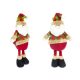  Escal Weihnachtsmannfigur 15x52 cm rot