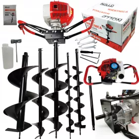 BENZINBOHRGERÄT ERDSCHNECKE 10,15,20,25,30