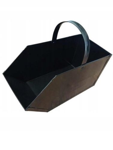 Großer Kohlebrenner, 45x22x23cm, für Asche und Feinkohle