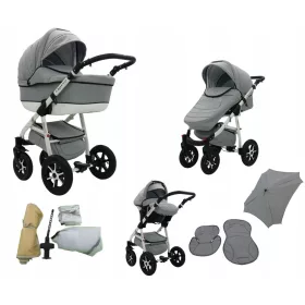 MULTIFUNKTIONALER KINDERWAGEN 3IN1 QUERO SITZ