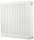 Stahlplattenheizkörper Diamond 1250 W weiß 600 x 600 x 108 mm - seitlicher Anschluss
