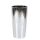  Euro3plast Blumentopf 33 cm x 33 x 61 cm Durchmesser 33 cm Kunststoff Chrom, Grau- und Silbertöne