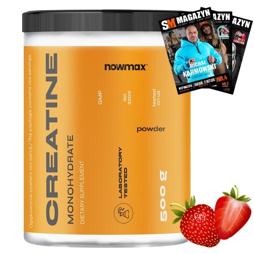  Kreatin-Erdbeerpulver jetztmax 500 g