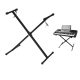  Keyboardständer 6 Saiten TRIPOD KEYBOARD STAND ORGEL TYP X