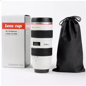  THERMOBECHER FOTOLINSE GESCHENK 560 ML GROSS