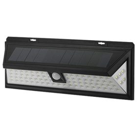  Solar-Fassadenleuchte 800 lm, solarbetrieben