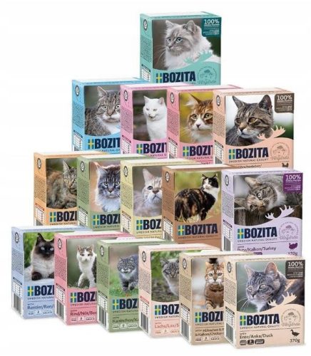  BOZITA KATZENFUTTERPAKET 32x370g GESCHMACKSMIX