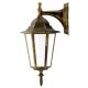  Gartenwandlampenschirme in Gelb und Gold E27 20 W