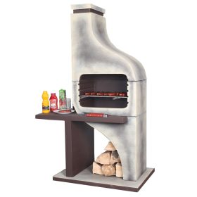  MODERNER BETON-Gartengrill HERMES K8 PAINT