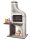  MODERNER BETON-Gartengrill HERMES K8 PAINT