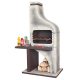  MODERNER BETON-Gartengrill HERMES K8 PAINT