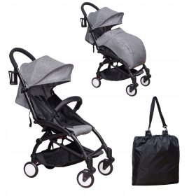  Kids Zone Kinderwagen, schwarz