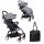  Kids Zone Kinderwagen, schwarz