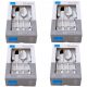 Bestecksets Amefa Whisper Besteckset, Edelstahl, nickelfrei, 96-tlg.