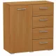  Matkam HELENE Kommode 80 x 35 x 84,5 cm Erle matt