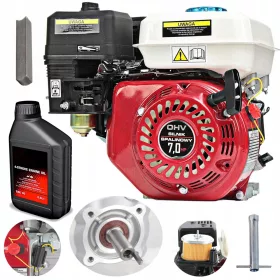   LEX-Verbrennungsmotor 5,07 kW + DCS MOTOL GARTENMÄHERÖL 4T SAE30 0,6L