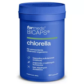   BI-CAPS CHLORELLA Kapseln – Vegane Nahrungsergänzung ohne Zusatzstoffe, 60 Stück