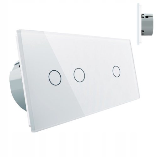 Livolo Dreifach-Unterputzschalter, weiß VL-C7012-61