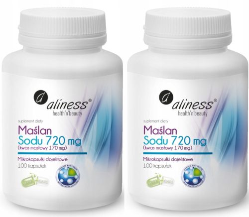 Aliness Mikrokapsulierte Natriumbutyrat 720 mg – Unterstützt Darmgesundheit