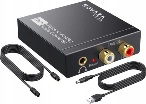  Optischer koaxialer Toslink RCA 2x CINCH 66 Konverter