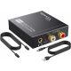  Optischer koaxialer Toslink RCA 2x CINCH 66 Konverter