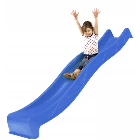    Rutsche Wasserrutsche für Kinder für Spielplatz 3m TSURI blau