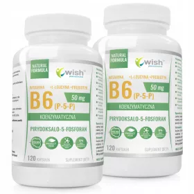   Vitamin B6 (P-5-P) 50mg + L-Leucin + Präbiotikum von WISH PHARMACEUTICAL®