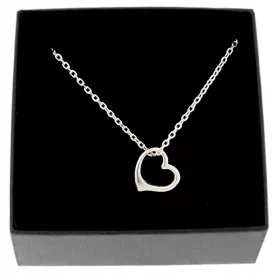  HERZ-HALSKETTE KLEINES HERZ 925 SILBER