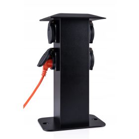  Rechteckiger Lichtmast MCJ 2G11 30 cm schwarz