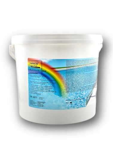 Poolchemikalien Chlortablette Rainbow 5 kg 5 l