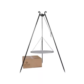 GESCHMIEDETER GARTENGRILL PIOTR - Rost 70 cm ES-ER