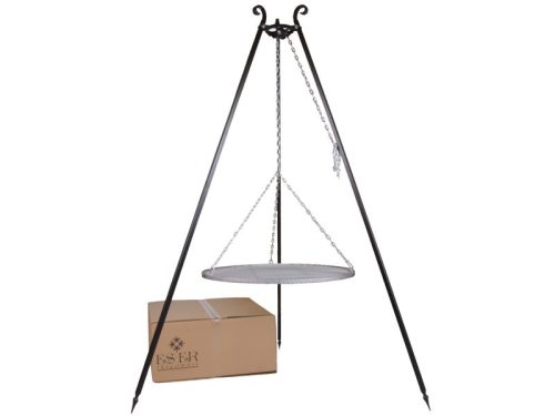  GESCHMIEDETER GARTENGRILL PIOTR - Rost 70 cm ES-ER