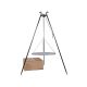  GESCHMIEDETER GARTENGRILL PIOTR - Rost 70 cm ES-ER