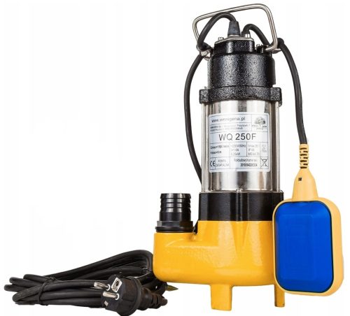 Schmutzwasser-Tauchpumpe, Schwimmer WQ 250F 230V