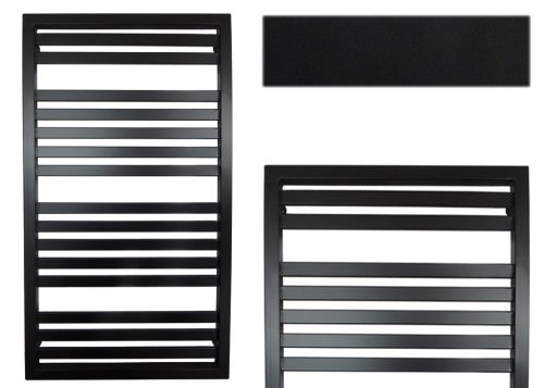  Hydro-Mat 588 W Wasserbadheizkörper 530 x 980 mm schwarz