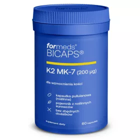   BICAPS® K2 MK-7 - Hochdosierte Vitamin K2 Kapseln für Knochen und Blutgerinnung, 60 Stück