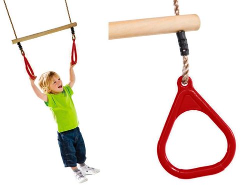 Gymnastik-Trapezschaukel für Kinder JF rot