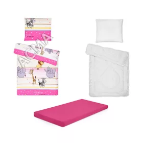  ACMA Bettwäscheset 100 x 160 cm, mehrfarbig